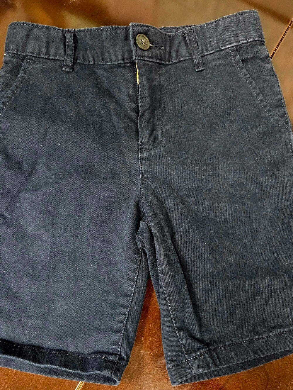 Children's Place Boys Navy Blue Chino Shorts